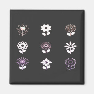 Imán Flores, Naturaleza, Iconos de flores