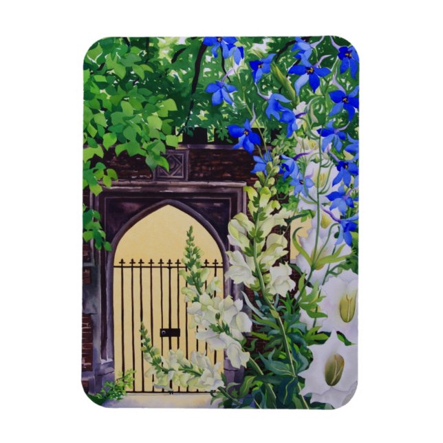 Imán Flores por una puerta de enlace soleada 2008 (Vertical)