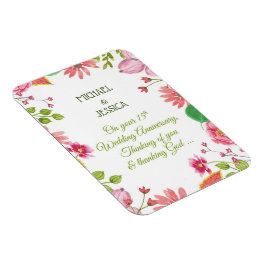 Imán Flores religiosas del 15° aniversario de los Bodas