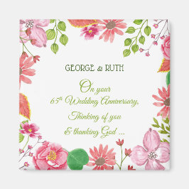 Imán Flores religiosas en el 65º aniversario de los Bod