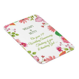 Imán Flores religiosas en el 75° aniversario de los Bod