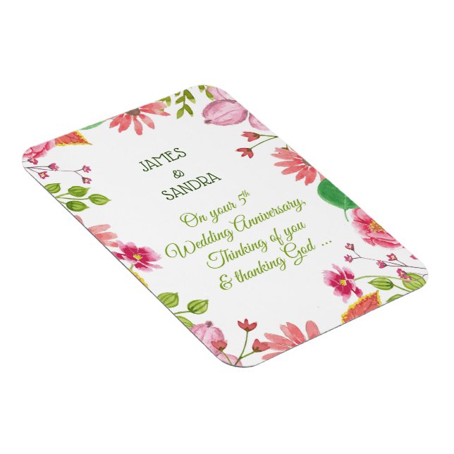 Imán Flores religiosas en el quinto aniversario del Bod (Lado Derecho)