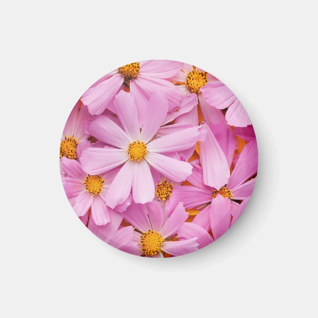 Imán Flores Rosadas (Frente)