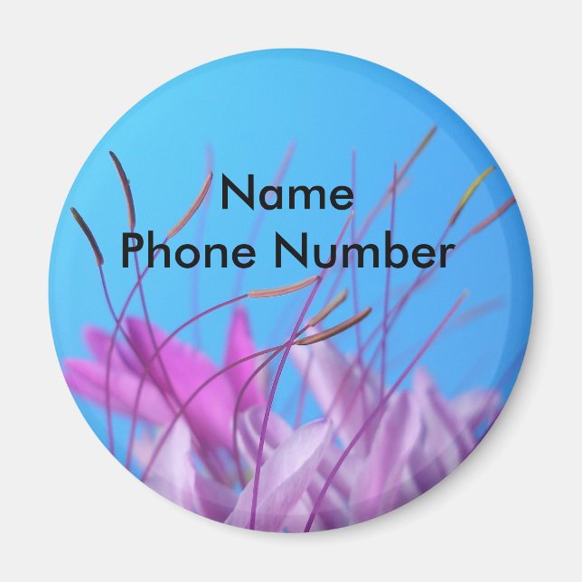 Imán Flores rosas (Frente)