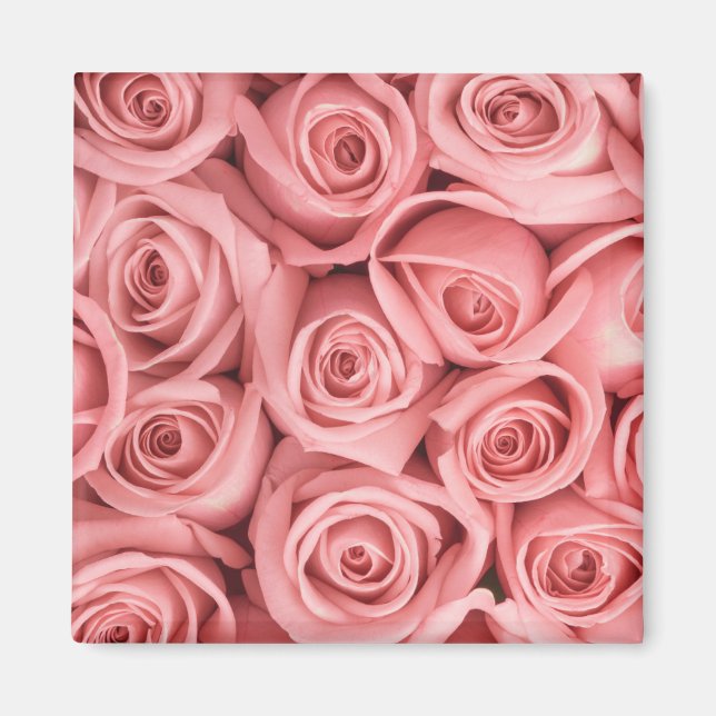 Imán Flores | Roses rosados (Frente)
