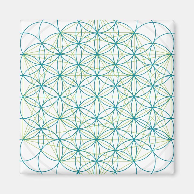 Imán Flores sagradas (Frente)