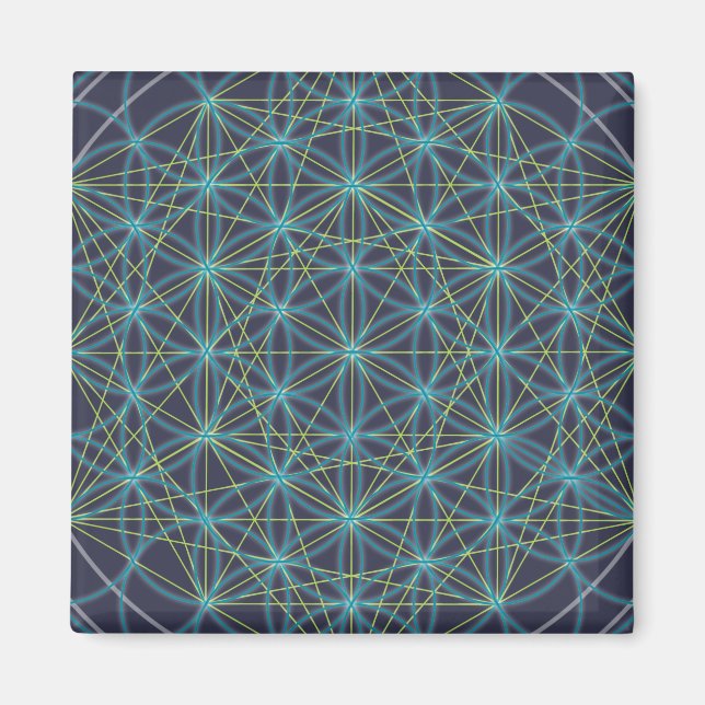 Imán Flores sagradas (Frente)