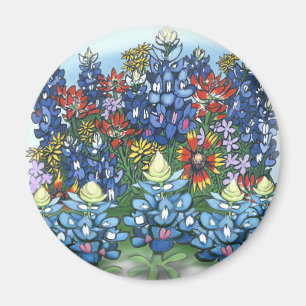 Imán Flores silvestres