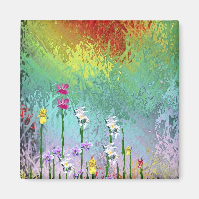 Imán Flores silvestres (Frente)