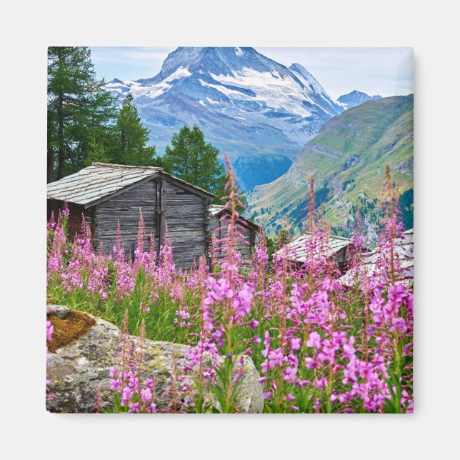 Imán Flores | Summer Matterhorn Suiza (Frente)