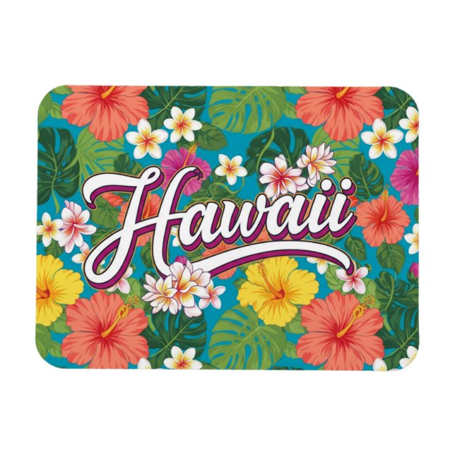 Imán Flores Viajes a Hawaii (Horizontal)