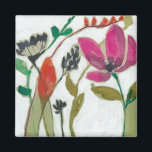 Imán Flores Vivid<br><div class="desc">Flores Vivid II de Jennifer Goldberger. Colección de flores individuales en una paleta de colores vivos.</div>