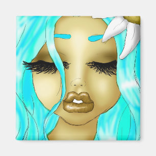 Imán Flores y belleza