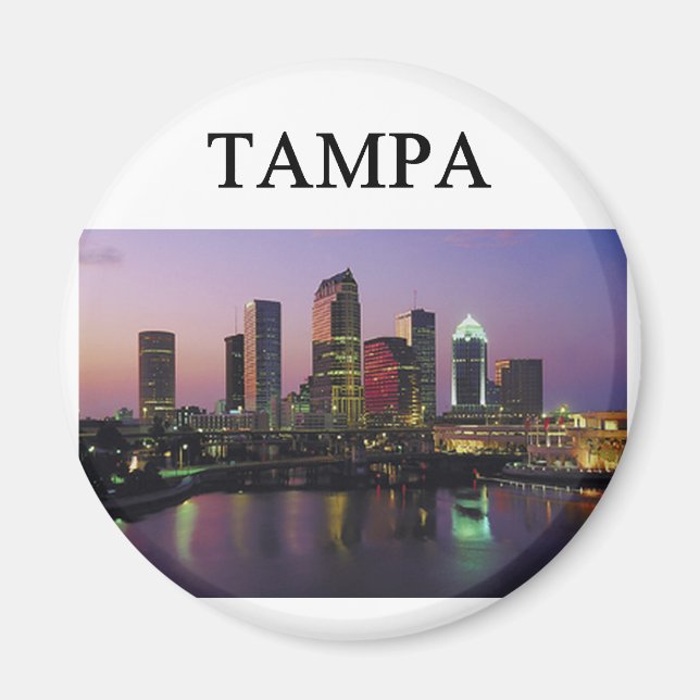 Imán Florida de TAMPA (Frente)