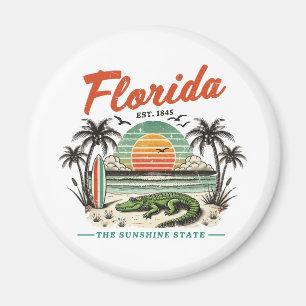 Imán Florida, El Estado Sunshine - Sunset Beach Scene