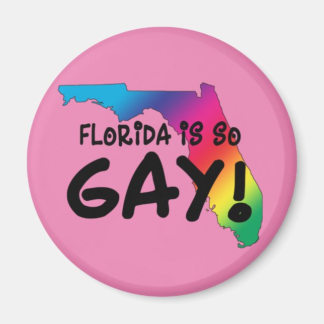 Imán Florida es tan gay (Frente)
