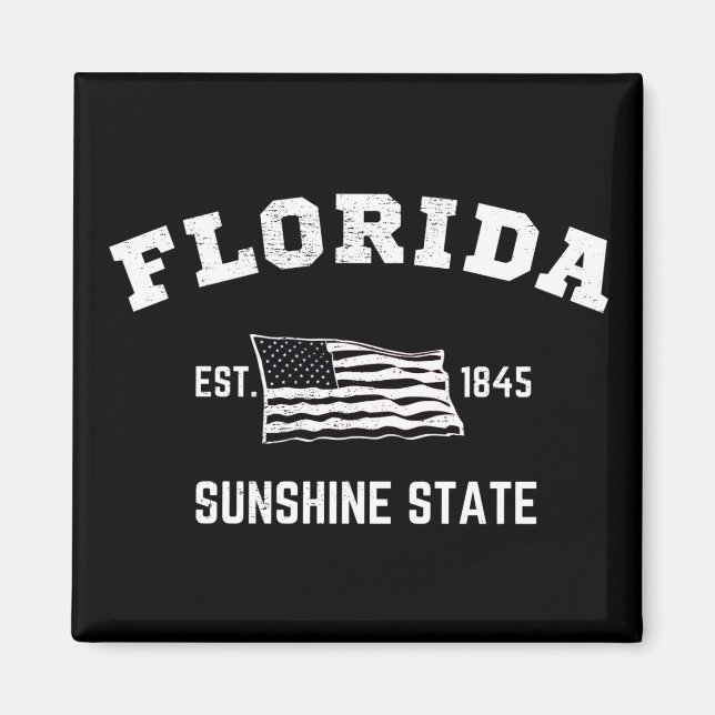 Imán Florida Este, Estado Sunshine 1845 (Frente)