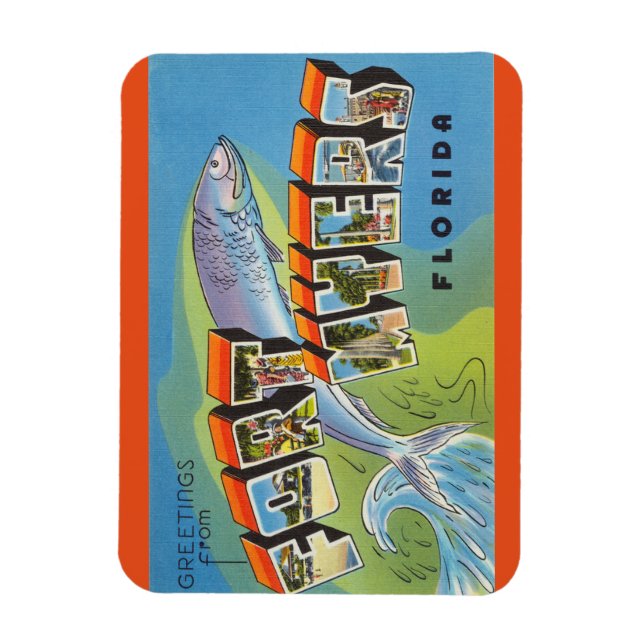 Imán Florida, Fort Myers Magnet (Vertical)