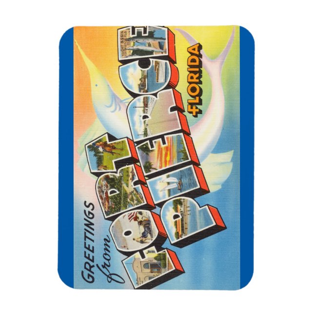 Imán Florida, Fort Pierce Magnet (Vertical)