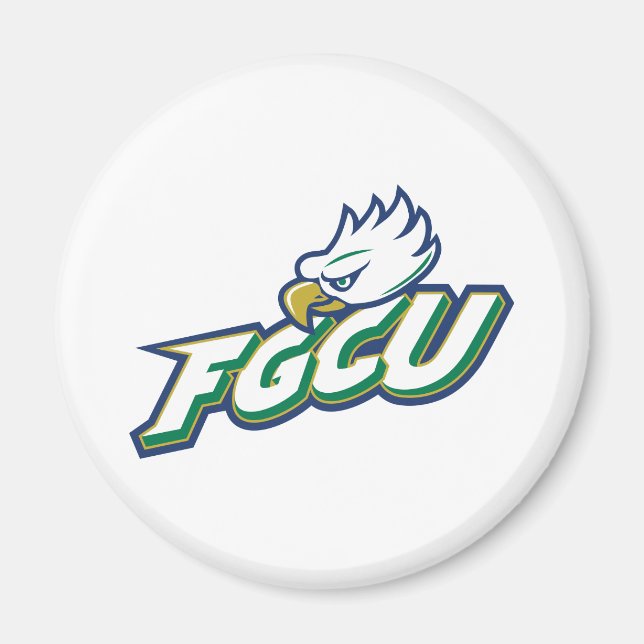 Imán Florida Gulf Coast University | FGCU Azul Eagles (Frente)