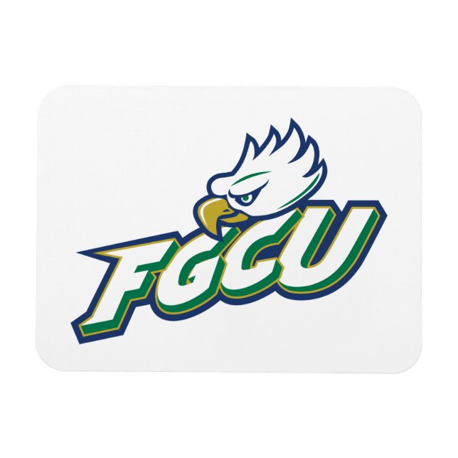Imán Florida Gulf Coast University | FGCU Azul Eagles (Horizontal)
