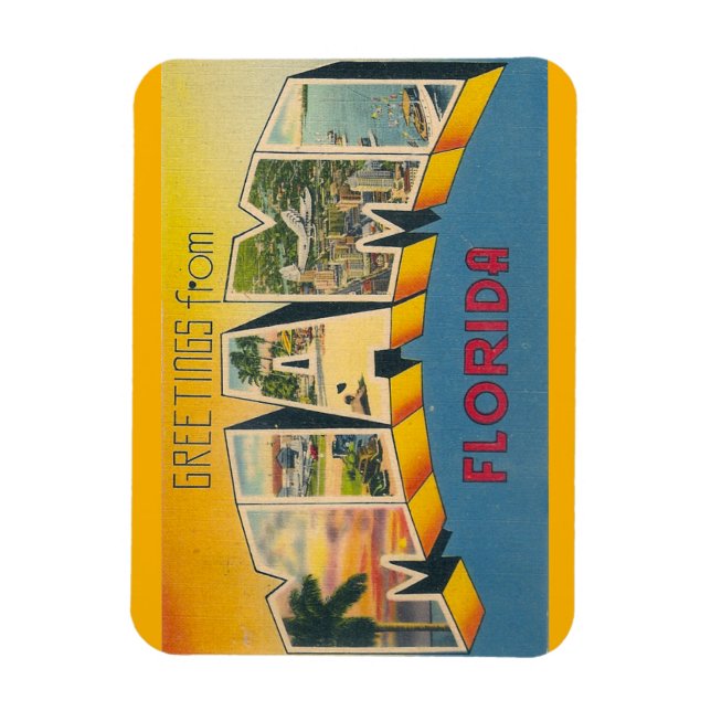 Imán Florida, Miami Magnet (Vertical)