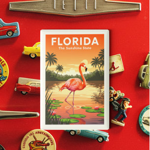 Imán Florida Vintage
