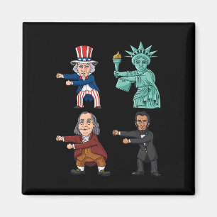 Imán Floss Como Un Jefe Tío Sam Ben Franklin Liberty 4