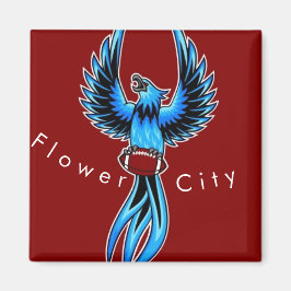 Imán Flower City Phoenix Magnet