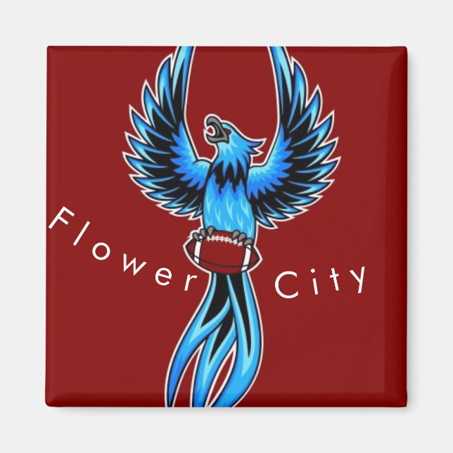 Imán Flower City Phoenix Magnet (Frente)