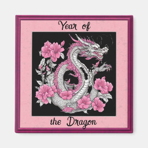 Imán Flower Dragon Magnet