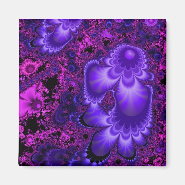 Imán Flower Fractal Magnet (Frente)