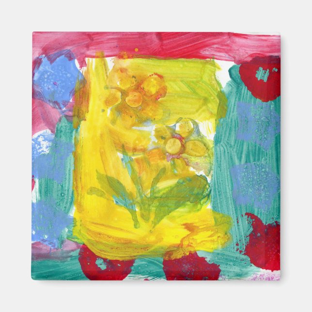 Imán Flower Fun Magnet (Frente)
