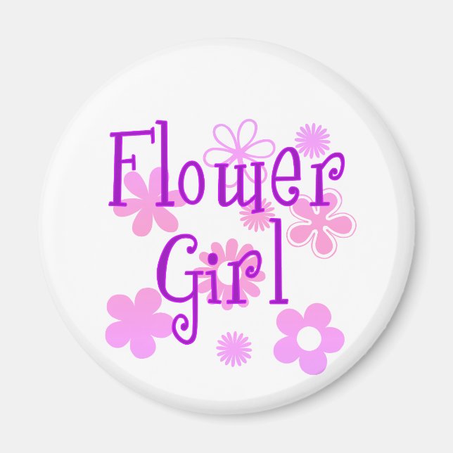 Imán Flower Girl Products (Frente)
