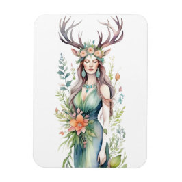 Imán Flower Goddess Ostara Spring Equinox Sabbat