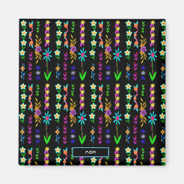 Imán Flower Power Bohemira Whimsical