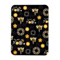 Flower Shop Magnate de fotografía flexible y grato