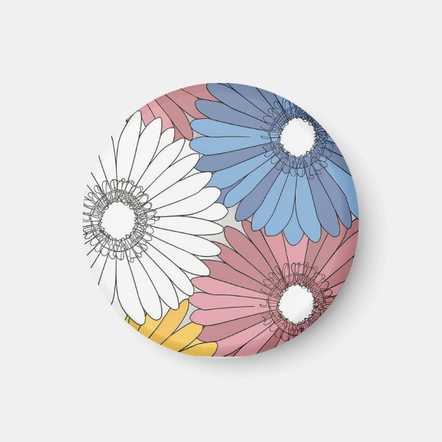 Imán flowers Magnet (Frente)