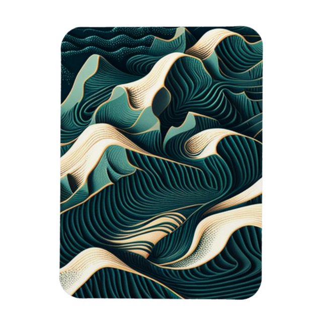 Imán Flowing Harmony (Vertical)