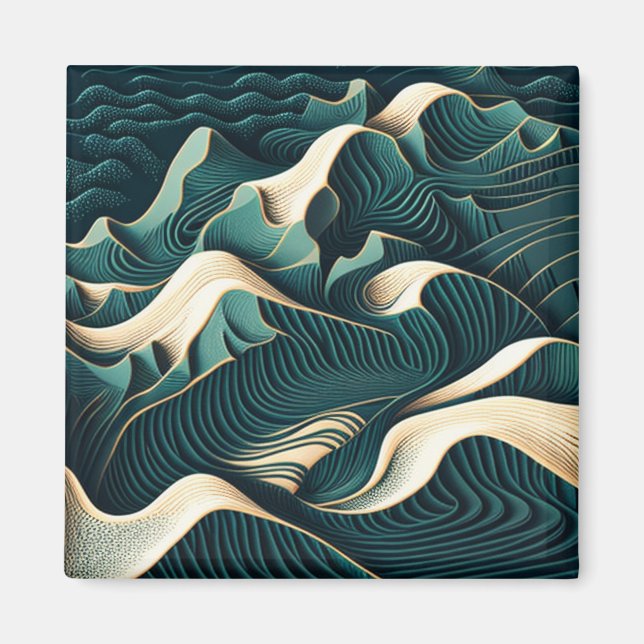 Imán Flowing Harmony (Frente)