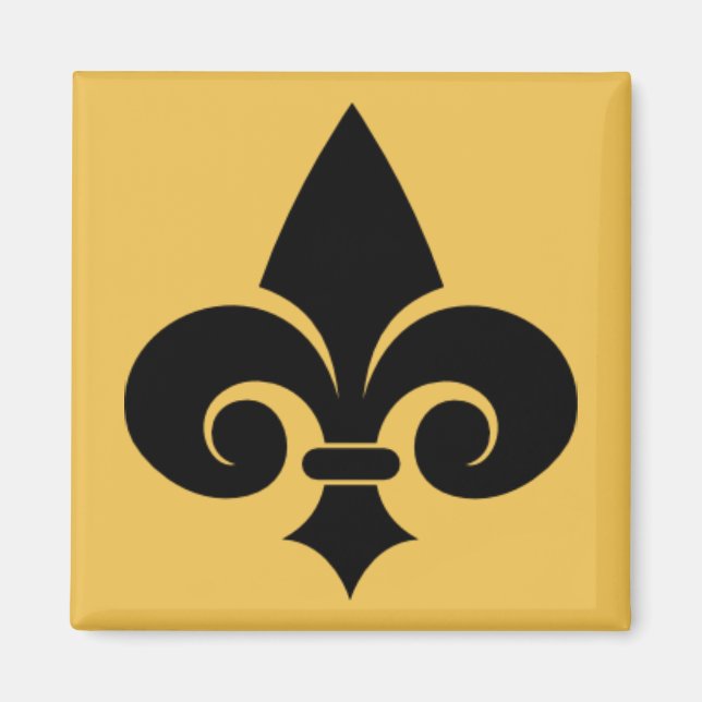 Imán Fluer De Lis Magnet (Frente)