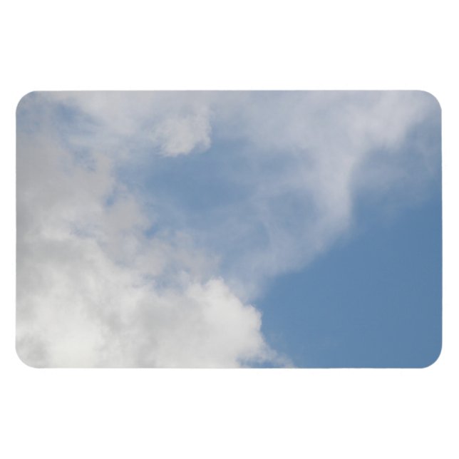 Imán Fluffy Clouds Premium (Horizontal)