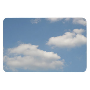 Imán Fluffy Cumulus Clouds Premium Magnet