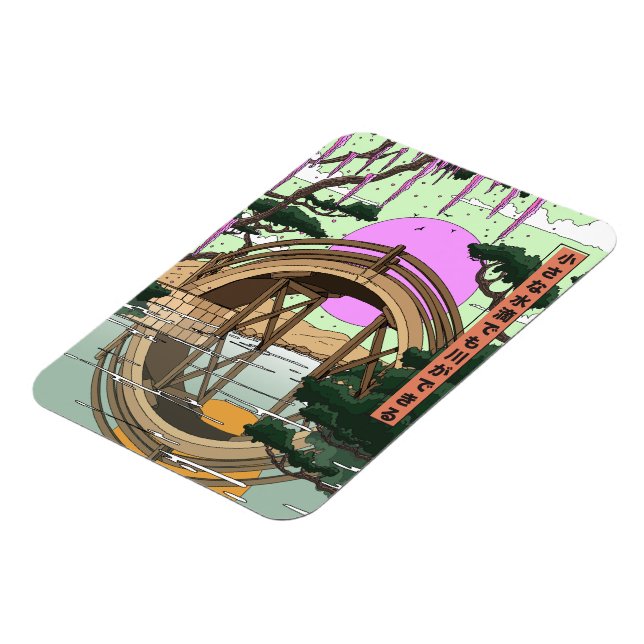 Imán Flujo con el viento Koinobori (Lado Izquierdo)