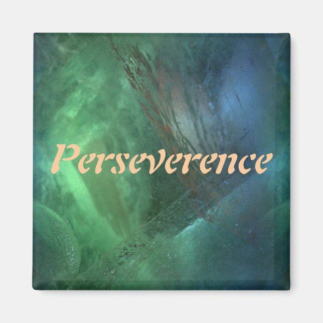 Imán fluorita, perseverancia (Frente)