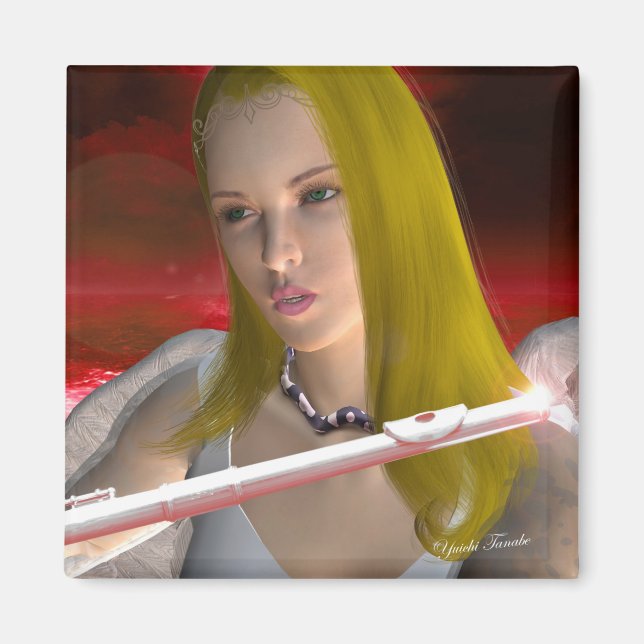 Imán Flute Angel 1 (Frente)