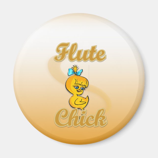 Imán Flute Chick (Frente)