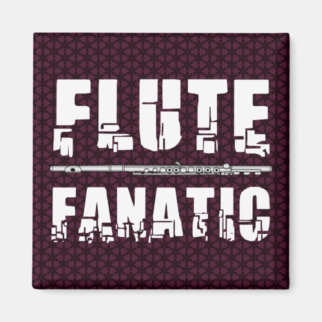 Imán Flute Fanatic (Frente)