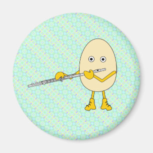 Imán Flute Jugando Egghead