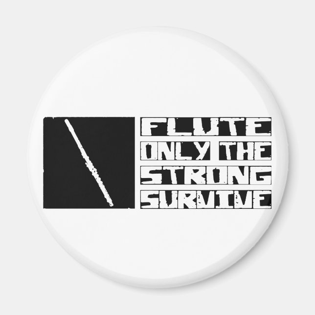 Imán Flute Survive (Frente)